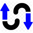 Links Schleife Aktualisieren Symbol