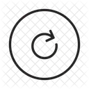 Wiederholen Neu Laden Synchronisieren Symbol