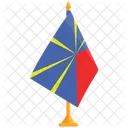 Nationalflagge Von Reunion Reunion Island Reunion Symbol