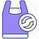 Wiederverwendbare Produkte  Symbol