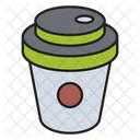 Wiederverwendbarer Kaffeebecher Kaffeebecher Wiederverwendbar Icon