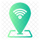 Wifi Wireless Map Position Icon