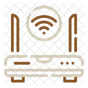 Distance Securite Wifi Icône