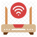 Velocidad De Red Compatibilidad Wifi Hogar Inteligente Icono