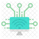 Wireless Computer Internet Icon