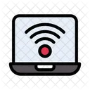 Wifi Internet Laptop Icon