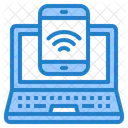 Wifi Laptop Communication Icon