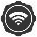 Wifi Label Sticker Icon