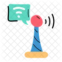 Wifi Hotspot Signal Tower Icon