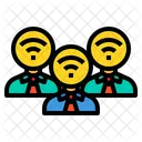 Administrator Communication Connection Icon