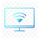 Wifi Area Monitor Smarthome Technology Icon