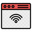 Browser Website Connections Icon