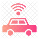 Wifi Car Smart Car Vehicle Icon