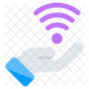 Wifi Care Wireless Network Broadband Connection Icon