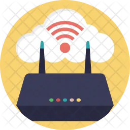 Wifi Cloud  Icon