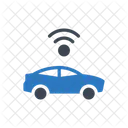 Coche Vehiculo Inalambrico Icono