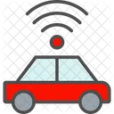 Coche wifi  Icono