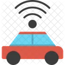 Coche wifi  Icono