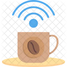 Wifi Coffee  Icon