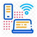 Wi Fi Network Spreads Icon