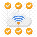 Wifi Connection Wifi Network Connected Devices Icon