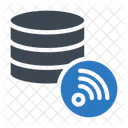 Database Storage Wifi Icon