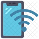 Wifi del teléfono inteligente  Icono