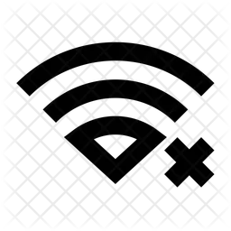 Wi-Fiが切断されました  アイコン