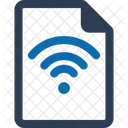 Wifi document  Icon