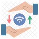 Wifi Signal Share Icon