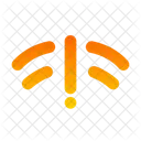 Wifi Exclamation Sign Communication Icon