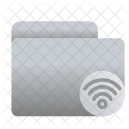 Wifi Folder  Icon