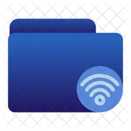 Wifi Folder  Icon