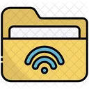 Wifi Folder Files Icon