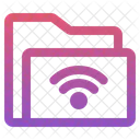 Folder Wifi Network Icon