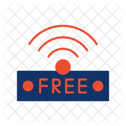 Wi-Fi gratis  Icono