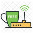 Wi-Fi gratis  Icono