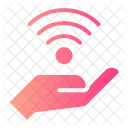 Wifi Hand Wireless Internet Of Things Icon