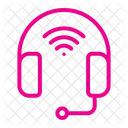 Wifi Headset  Symbol