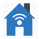 Casa Wifi Hogar Icono