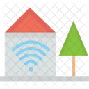 Wifi Home House Signals Icon