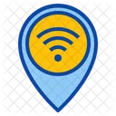 Wifi Placeholder Pin Pointer Gps Map Location Icon