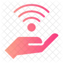 Wifi Mano Inalambrico Internet De Las Cosas Icon