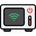 Microondas wifi  Icono