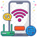 Wifi móvil  Icono