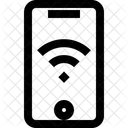 Senales Inalambricas Fidelidad De Red Pantalla De Portatil Icono