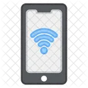 Wifi Movil Internet Movil Punto De Acceso Movil Icono