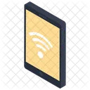 Wifi Movil Movil Conectado Red Inalambrica Icono