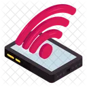 Wifi Movil Internet Movil Conexion Inalambrica Icono