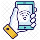 Wifi Movil Internet Movil Conexion Movil Icono